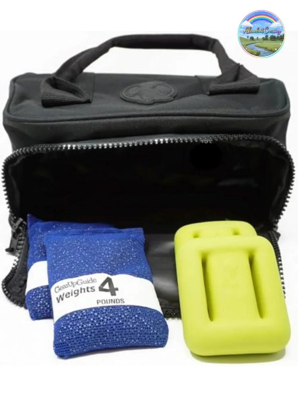 Heavy-Duty Dive Weight Duffel Bag with Padding and Drain Holes